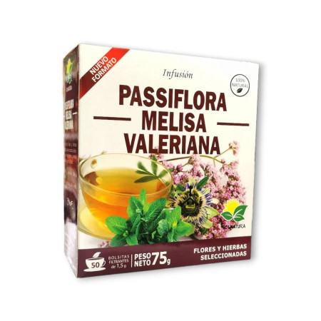 Té de Melisa, Pasiflora y Valeriana